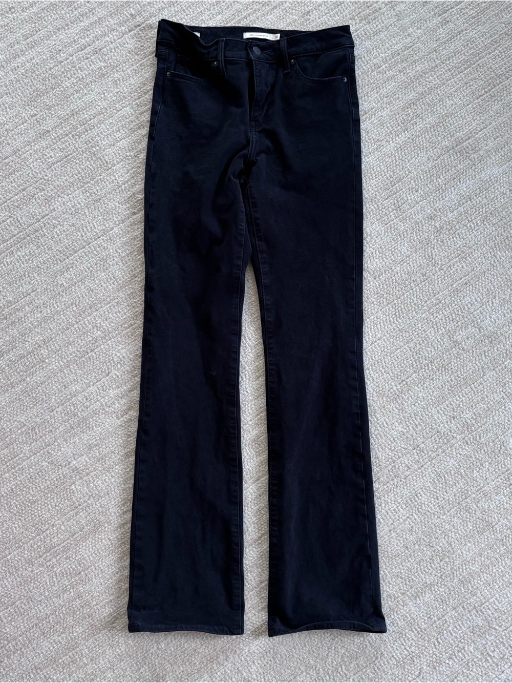 Levi's 315 Shaping Boot Black Women's Bootcut Jeans Size 26
